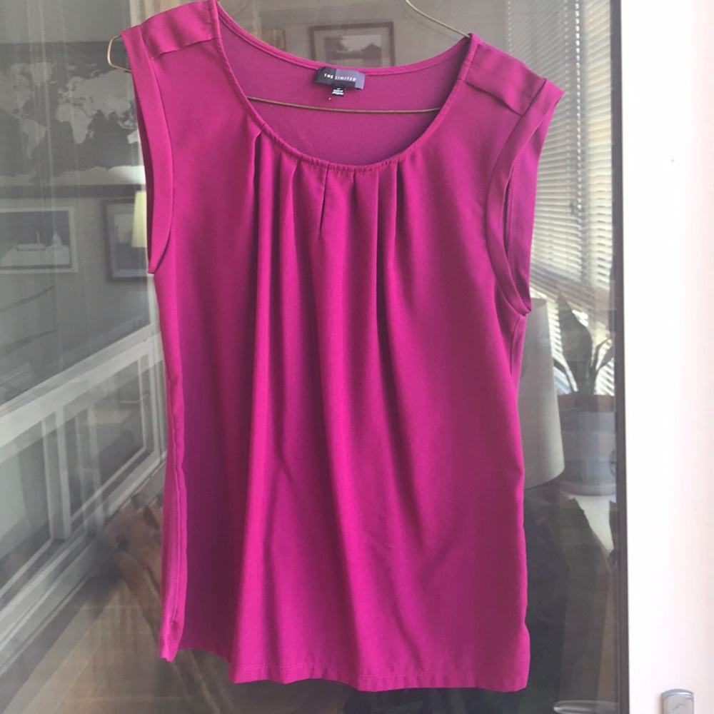 The Limited keyhole blouse, size M